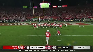 Ohio State Game Winning Field Goal vs Utah | 2021 College Football