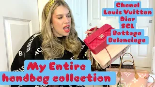 My ENTIRE Handbag Collection 2022 (Chanel, Louis Vuitton, Balenciaga, Dior and MORE!)