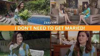 Empowered ZsaZsa to Korina: I Don't Need to Get Married! | KORINA INTERVIEWS