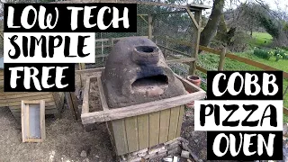 How to make a wood-fired cob pizza oven from scratch // Make delicious stone baked pizza at home