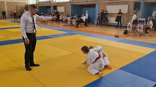 Filip Radoš borba na Judo turniru Ugljevik 2021