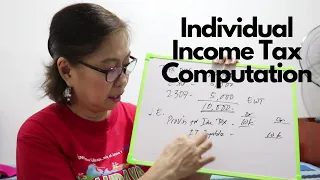 How To Compute Individual Income Tax (Train Law-Phl)