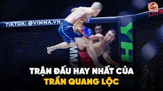 Nhìn lại trận đấu hay nhất của Trần Quang Lộc trên sàn MMA Việt Nam | Tạm biệt một tượng đài