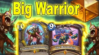 Big Warrior In 2023 WORKS! The Most Fun Warrior Deck At March of the Lich King Mini-Set| Hearthstone