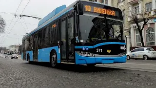 Тролейбус Solaris Trollino III 12 S, 17.02.2024 / Trolleybus Solaris Trollino III 12 S, Vinnitsa
