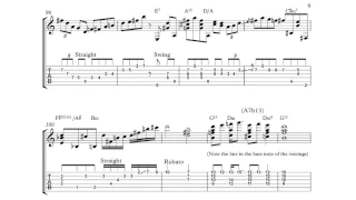 Joe Pass Ain't Misbehavin' Transcription (Solo Jazz Guitar)