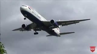 *HEAVY* Arrivals at London Heathrow Airport, RW27L