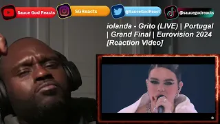iolanda - Grito (LIVE) | Portugal 🇵🇹 | Grand Final | Eurovision 2024 | REACTION