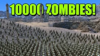10000 ZOMBIES RICHTUNG STADT! - Ultimate Epic Battle Simulator #02 | Ranzratte1337