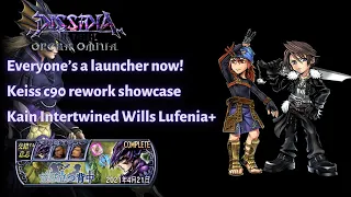 Everyone becomes launchers?! | Keiss c90 rework showcase | Kain IW Lufenia+ [DFFOO JP - Vol#10]