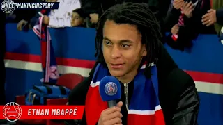 Ethan Mbappé Interview🤩 *English subtitles* #mbappe #psg #football #ethanmbappe