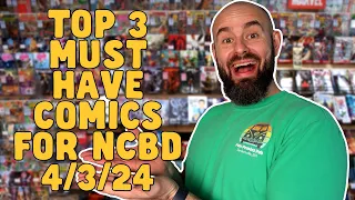 Must Have Comic Books for #NCBD 4/3/24 + GIVEAWAYS