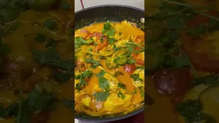 MOQUECA DE PEIXE SUPER FÁCIL 🐟🥘😋 #shorts #shortvideo