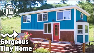 Gorgeous Tiny Home w/ luxury kitchen, fireplace, & so much storage