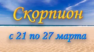 Скорпион Таро прогноз с 21 по 27 марта 2022 года.