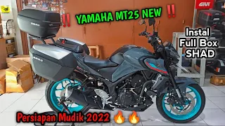 YAMAHA MT25 NEW | MODIFIKASI TOURING FULL BOX SHAD SH40 + SH23 COVER