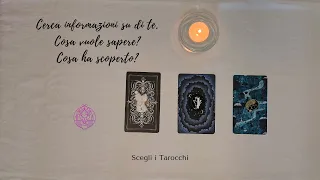 😎👀 Cerca informazioni su di te. Cosa vuole sapere? Cosa ha scoperto? 🔮  Scegli i tarocchi