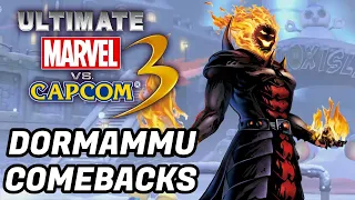 UMVC3 - DORMAMMU COMEBACK COMPILATION!