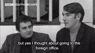 Peter Cook & Dudley Moore Interview and behind the scenes of Not Only But Also 1966