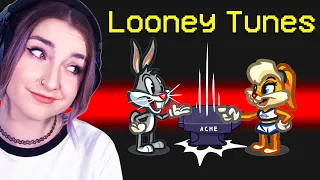 Playing the NEW LOONEY TUNES Mod in AMONG US