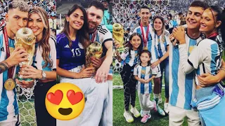 Argentina’s World Cup Celebration With Their Families