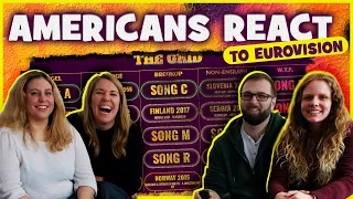 Americans react to Eurovision Song Contest - THE GRID