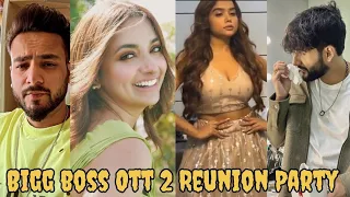 Bigg Boss Ott Season 2 Reunion Party | Manisha, Elvish, Fukra , Jiya ,Bebika, Aashika