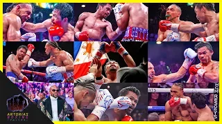 Manny Pacquiao vs Keith Thurman from the Eye of the Photographer (4K) - Artorias Boxing