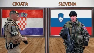 CROATIA vs SLOVENIA Military Power Comparison 2019