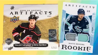 2022-23 Upper Deck Artifacts Hockey Hobby Box Break