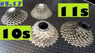 10 Speed vs 11s Cassette. Which One Is REALLY Better? Shimano 105, Ultegra, Dura-Ace.