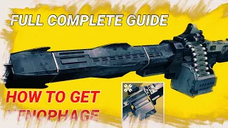 Destiny 2 How To Get XENOPHAGE Exotic Machine Gun (FULL COMPLETE GUIDE)