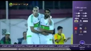 ملخص مباراة الجزائر ليزوتو 6-0