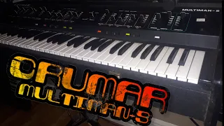 1970s analog synth Crumar Multiman-S/Orchestrator raw experimentation