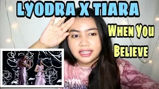 LYODRA & TIARA - "WHEN YOU BELIEVE" MISS INDONESIA 2020 | REACTION*