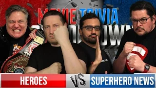 Movie Trivia Schmoedown Season 4 Premiere Part 1 - Team Heroes Vs Team Superhero News