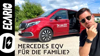 Mercedes EQV 👉 Stimmt Preis/Leistung und taugt der EQV als Familienauto?