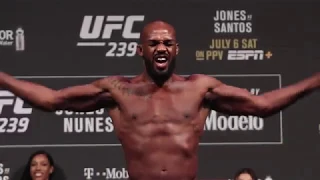UFC 239 Ceremonial Weigh-Ins: Jon Jones vs. Thiago Silva