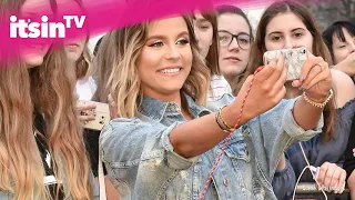 Krass! Dagi Bee von einem Fan einfach auf den Mund geküsst!