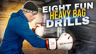 Eight "Fun" Heavy Bag Drills