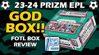GOD BOX!! FOTL 2023-24 Panini Prizm EPL Hobby Soccer Box Review