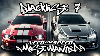 NFS Most Wanted 2005 | Blacklist #7 - Kaze (Mercedes-Benz CLK 500) vs Shelby GT500