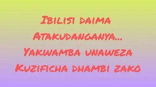 Mficha dhambi lyrics....by Light bearers TZ