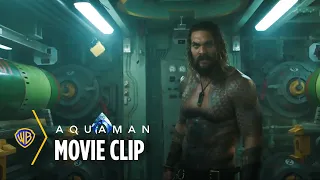 Aquaman | Black Manta Submarine Fight | Warner Bros. Entertainment