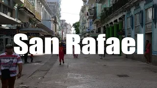 Boulevard de San Rafael, La Habana, Cuba | 4K UHD  | Virtual Trip