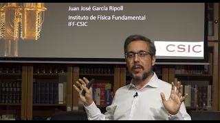 Conferencia "Tecnologías cuánticas: qué son y por qué son importantes" por Juan José García Ripoll