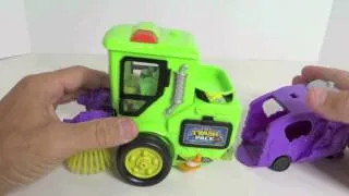 Trash Pack Gross Zombies Zombie Catcher Truck Trashies Toy Unboxing Review