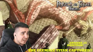 EREN RIPPED HIMSELF APART TO TRANSFORM!! :O ATTACK ON TITAN EPISODE 24 REACTION! ( "Mercy" )