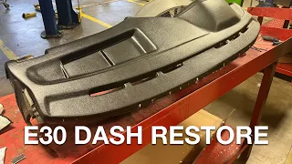 BMW e30 Dashboard Restoration, 1987 325