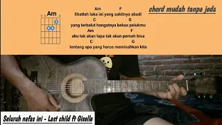 Kunci gitar "Seluruh nafas ini - Last child ft Giselle"